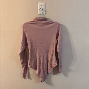 NWOT Skims Mauve Long Sleeve Bodysuit